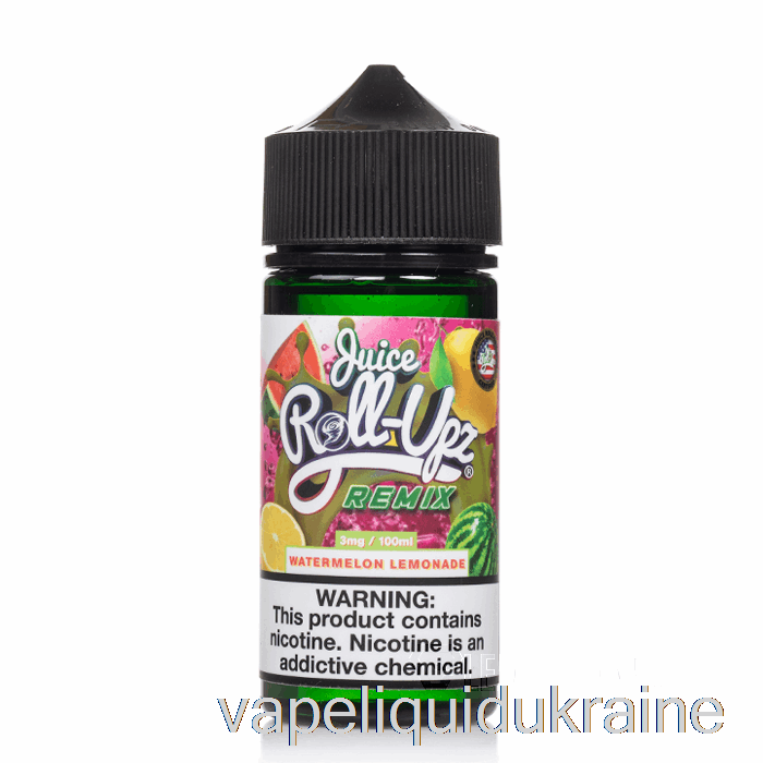 Vape Liquid Ukraine Watermelon Lemonade - Juice Roll Upz Remix - 100mL 3mg